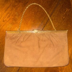 Vintage Soft Brown Mini Purse